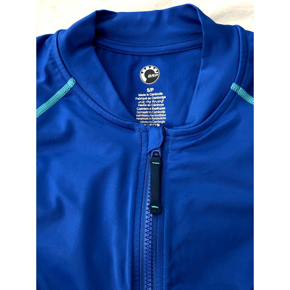 Women's Sea-Doo Long Sleeve Swimsuit Top 50 UV Protection Blue Sz S / P NWT - Picture 7 of 10